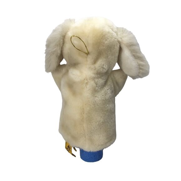 Vtg 24K Polar Puff Special Effects Hand Puppet 1985 Dog Puppy Gold Label 4694 - Picture 8 of 12